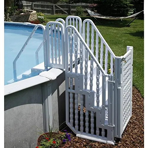 2025 EasyStep Pool Access System with Integrated Safety Gate