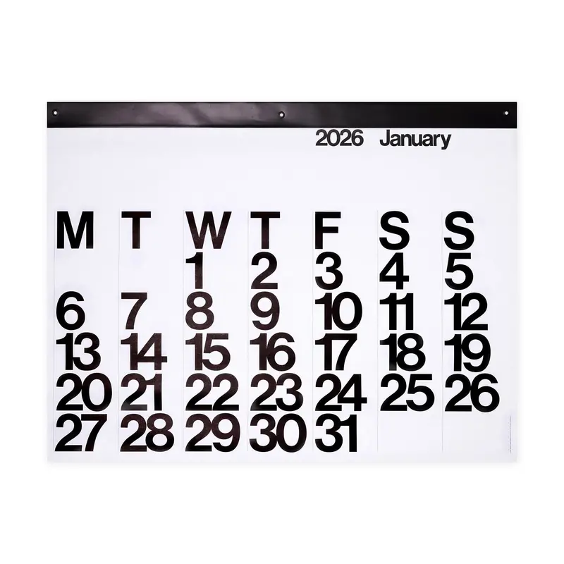 2026 Stendig Art Calendar – Iconic Modernist Wall Calendar Featuring World-Class Artists