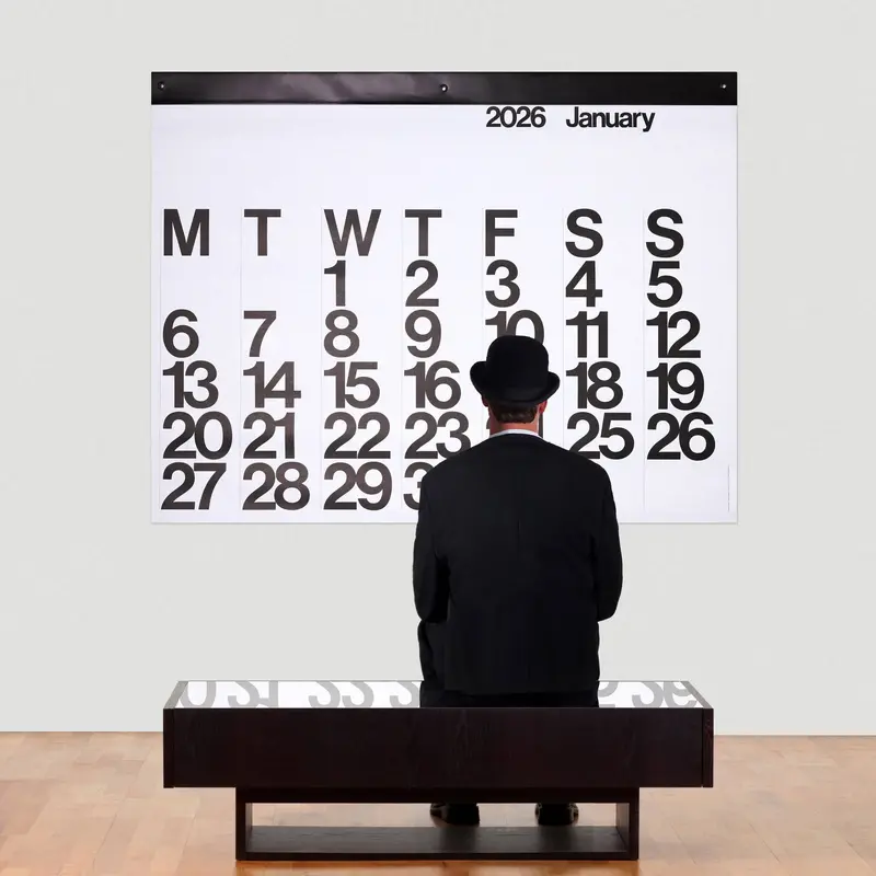 2026 Stendig Art Calendar – Iconic Modernist Wall Calendar Featuring World-Class Artists