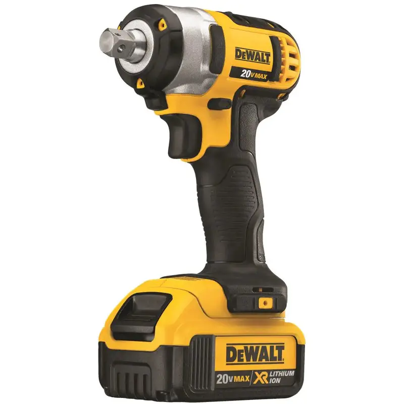 20V MAX Lithium-Ion 1/2" Impact Wrench Kit – Includes Detent Pin & Battery Charger