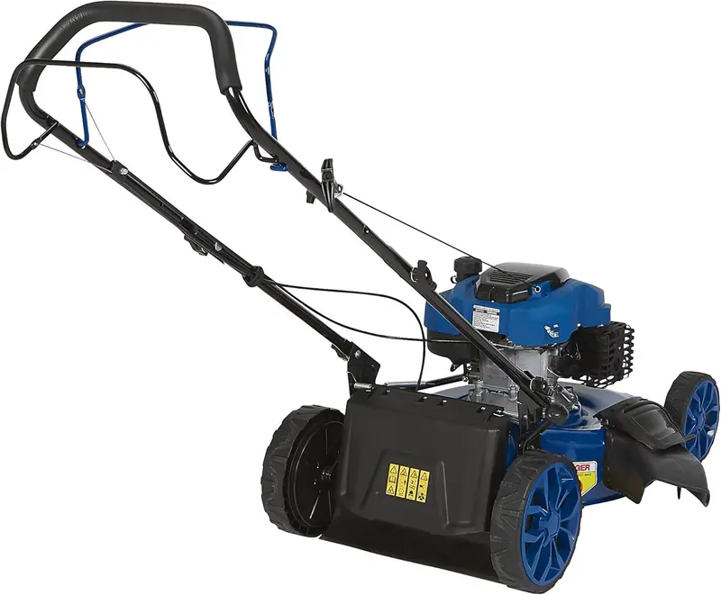 21-Inch 3-in-1 Gas Lawn Mower – Self-Propelled, 200cc OHV Engine, Mulch/Bag/Side-Discharge