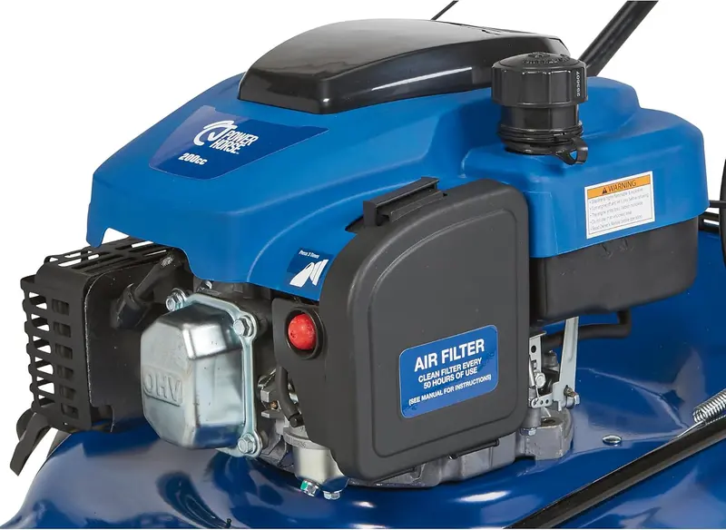 21-Inch 3-in-1 Gas Lawn Mower – Self-Propelled, 200cc OHV Engine, Mulch/Bag/Side-Discharge