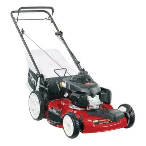 22-Inch Gas-Powered Lawn Mower – Rear-Wheel Drive, 170cc OHV Engine, 3-in-1 Cutting System with Height Adjustment