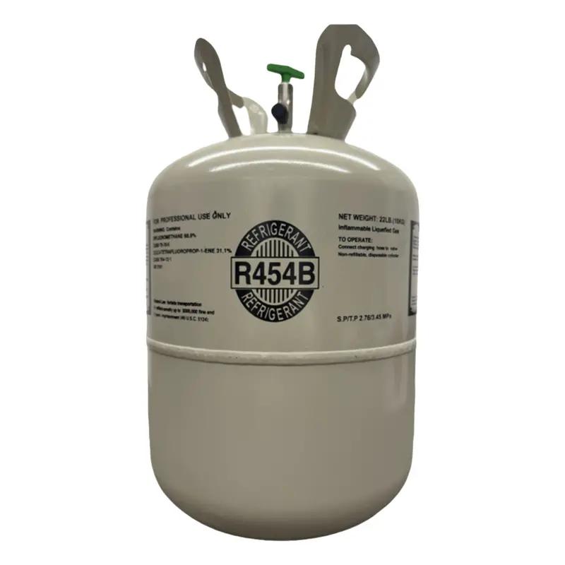 22 lb R-454B Refrigerant Gas Canister for HVAC Systems