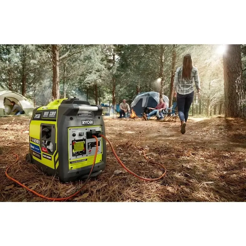 2300-Watt Quiet Gas Generator – Portable Inverter-Style Power Source for Camping and Backup