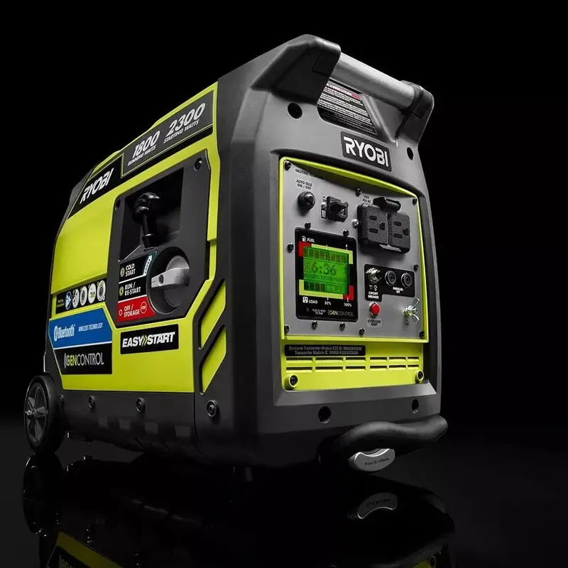 2300-Watt Quiet Gasoline Generator – Low-Noise Portable Power Source for Home & Outdoor Use 2