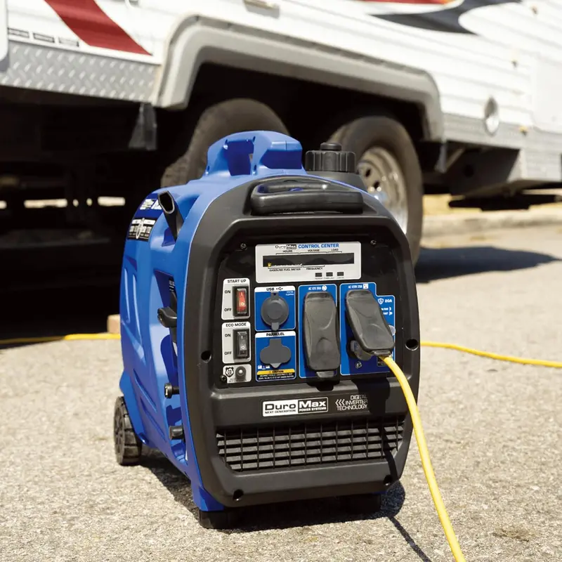 2300W Dual-Fuel Portable Inverter Generator – Gasoline & Propane Powered for RVs, Camping, and Emergency Backup