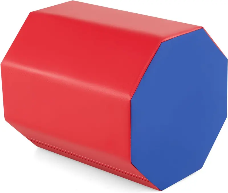 24.5-Inch by 26-Inch Octagonal Gymnastics Mat for Cheerleading, Martial Arts, and Tumbling 2