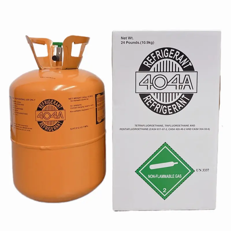 24 lb R-404A Refrigerant Gas – Low-Temperature Commercial Refrigeration Grade 2
