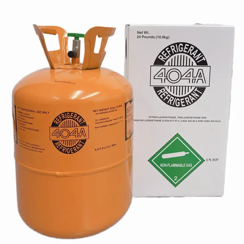 24 lb R-404A Refrigerant Gas – Low-Temperature Commercial Refrigeration Grade