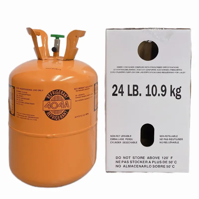 24 lb R-404A Refrigerant Gas – Low-Temperature Commercial Refrigeration Grade