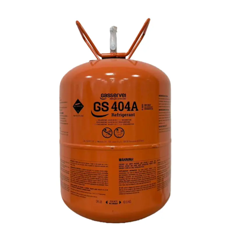 24-Pound R404A Refrigerant Tank – Gasservei GS Brand, Standard Commercial Refrigeration Gas