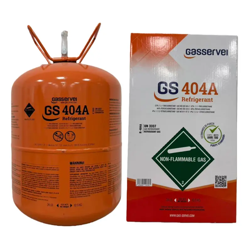 24-Pound R404A Refrigerant Tank – Gasservei GS Brand, Standard Commercial Refrigeration Gas 2