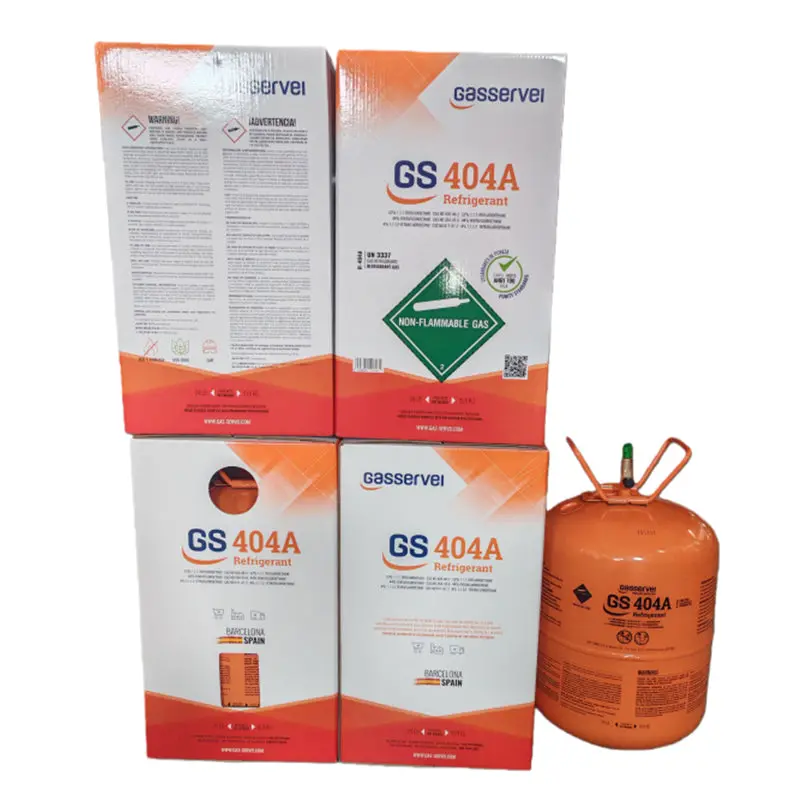 24-Pound R404A Refrigerant Tank – Gasservei GS Brand, Standard Commercial Refrigeration Gas