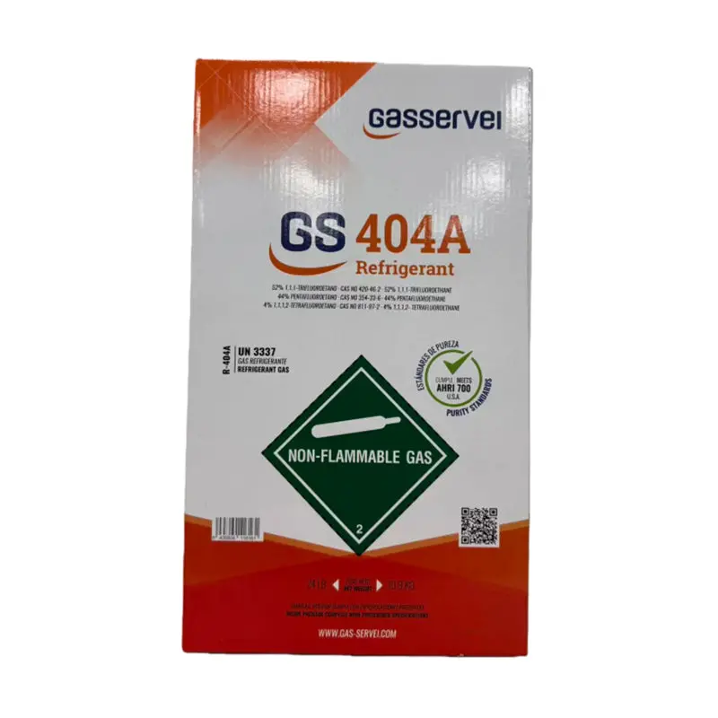24-Pound R404A Refrigerant Tank – Gasservei GS Brand, Standard Commercial Refrigeration Gas