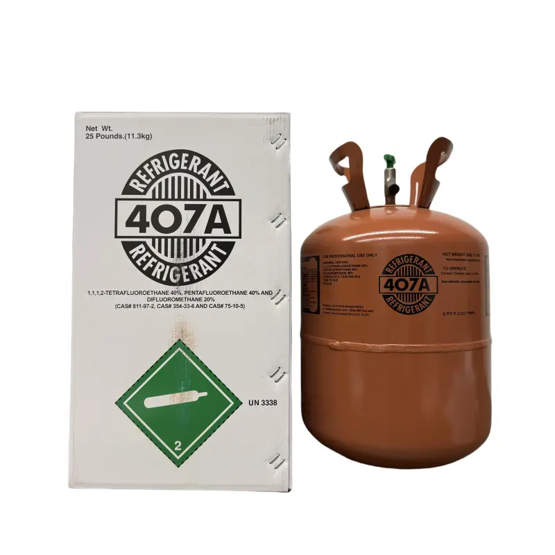 25 lb R-407A Refrigerant Gas Cylinder for Commercial Cooling Applications 2