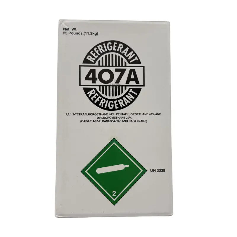 25 lb R-407A Refrigerant Gas Cylinder for Commercial Cooling Applications