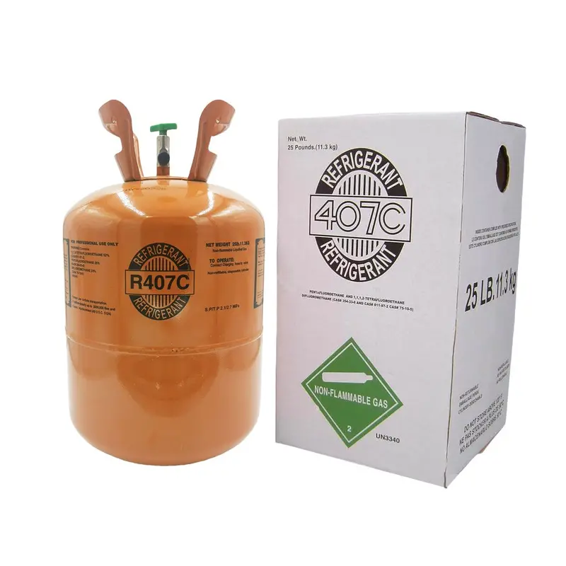 25 lb R-407C Refrigerant Gas – Retrofit Solution for R-22 Systems