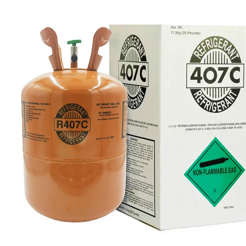 25 lb R-407C Refrigerant Gas – Retrofit Solution for R-22 Systems