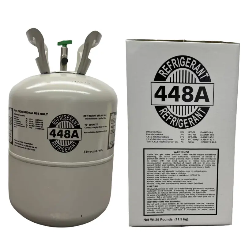 25-Pound R448A Refrigerant Cylinder – Low-GWP Commercial & Industrial HVAC Replacement Gas