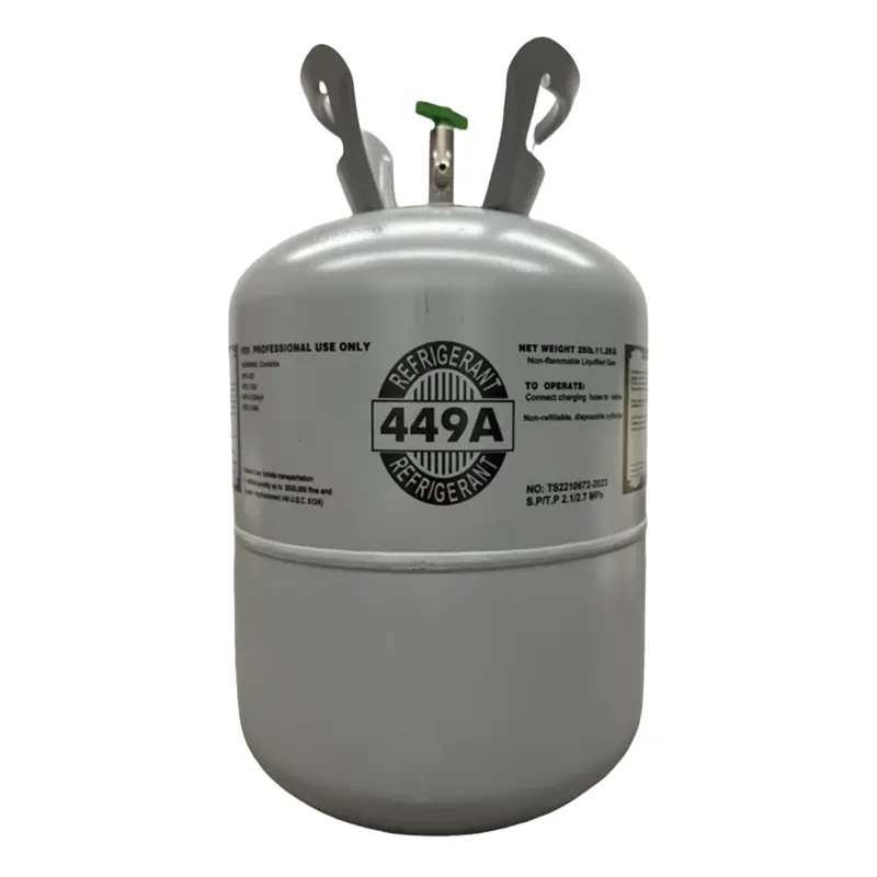 25-Pound R449A Refrigerant Drum – High-Efficiency, Low-Global-Warming-Potential HVAC Refrigerant