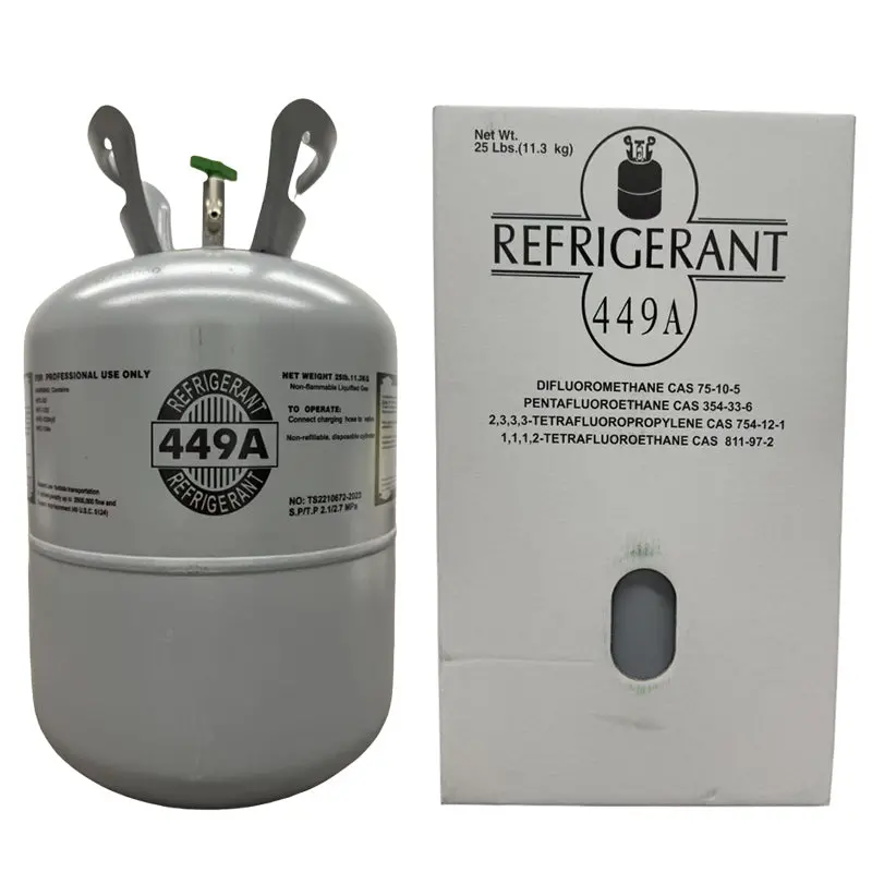 25-Pound R449A Refrigerant Drum – High-Efficiency, Low-Global-Warming-Potential HVAC Refrigerant