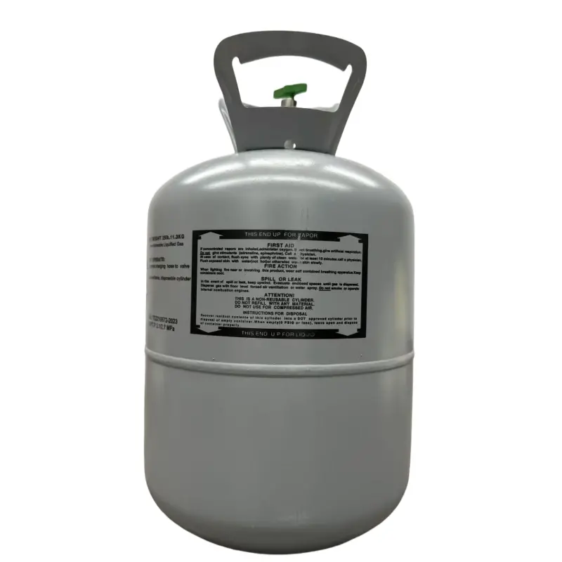 25-Pound R449A Refrigerant Drum – High-Efficiency, Low-Global-Warming-Potential HVAC Refrigerant