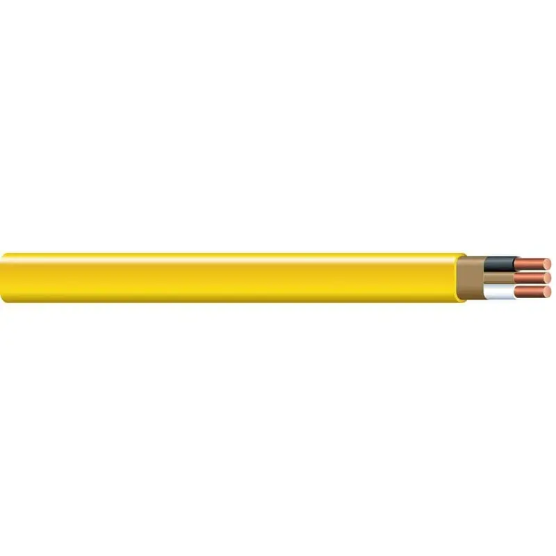 250 ft 12/2 NM-B Romex Wire – Solid Copper SIMpull Non-Metallic Sheathed Cable with Ground