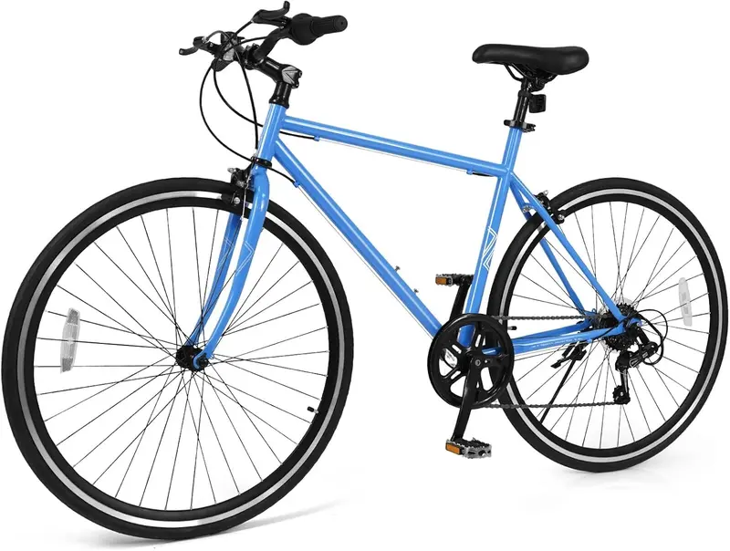 26-Inch Mountain Bike with 6-Speed Drivetrain and Front/Rear Dual Braking System