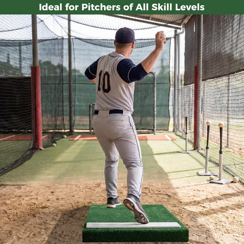 27" x 27" x 4" Portable Baseball Pitching Mound