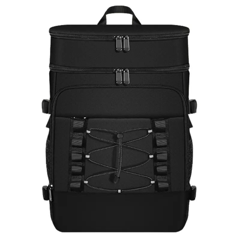 28L Leakproof Insulated Cooler Backpack with Dual-Zone Compartments
