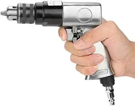 3/8-Inch Reversible Pneumatic Air Drill – High-Speed Industrial Tool with 1700 RPM Output 2
