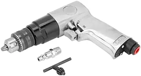 3/8-Inch Reversible Pneumatic Air Drill – High-Speed Industrial Tool with 1700 RPM Output