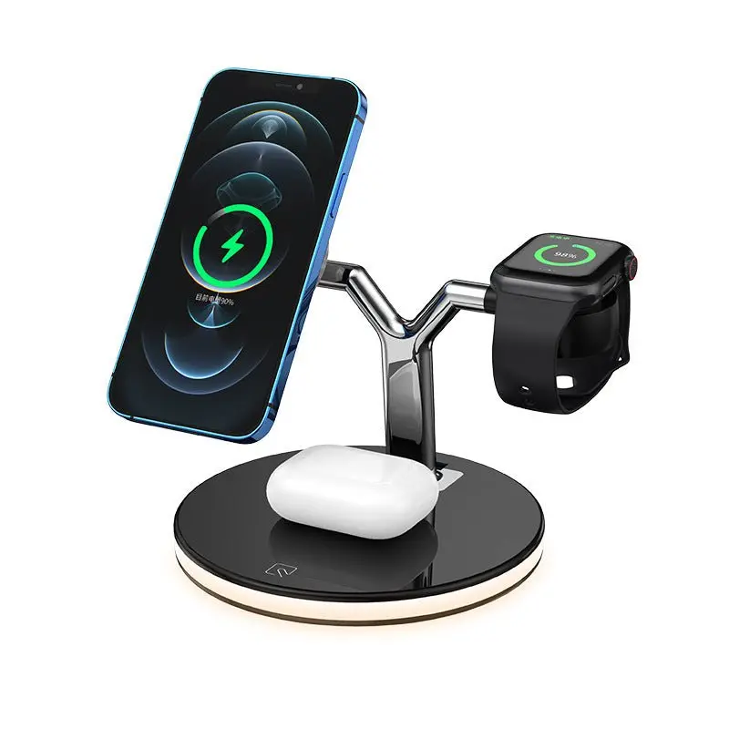 3-in-1 MagSafe Wireless Charger with Ambient Night Light