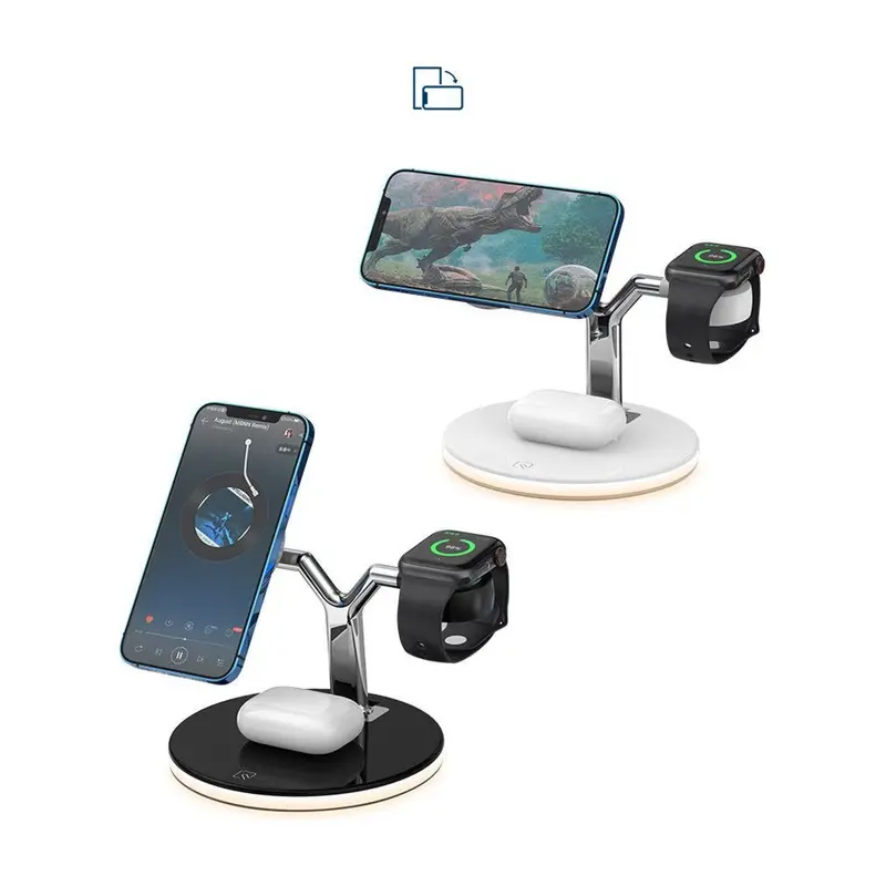 3-in-1 MagSafe Wireless Charger with Ambient Night Light