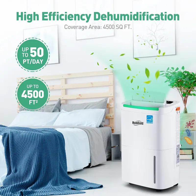 3-in-1 Portable Air Conditioner with Remote: Cooling, Fan & Dehumidifier for Up to 700 Sq Ft