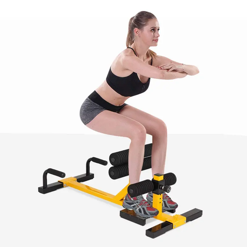3-in-1 Sissy Squat Machine – Adjustable Deep Squat & Leg Exercise Station