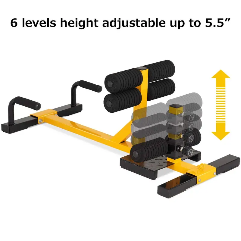 3-in-1 Sissy Squat Machine – Adjustable Deep Squat & Leg Exercise Station