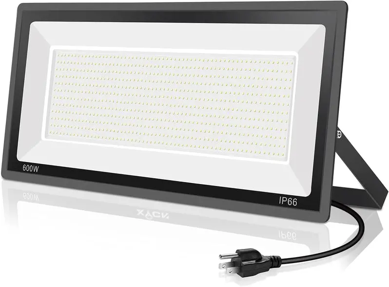 3-Pack Super-Bright 200W LED Flood Lights – IP66 Waterproof Exterior Security Lighting, 22,800 Lumens, 5000K Daylight White for Yard, Garden & Sports Areas