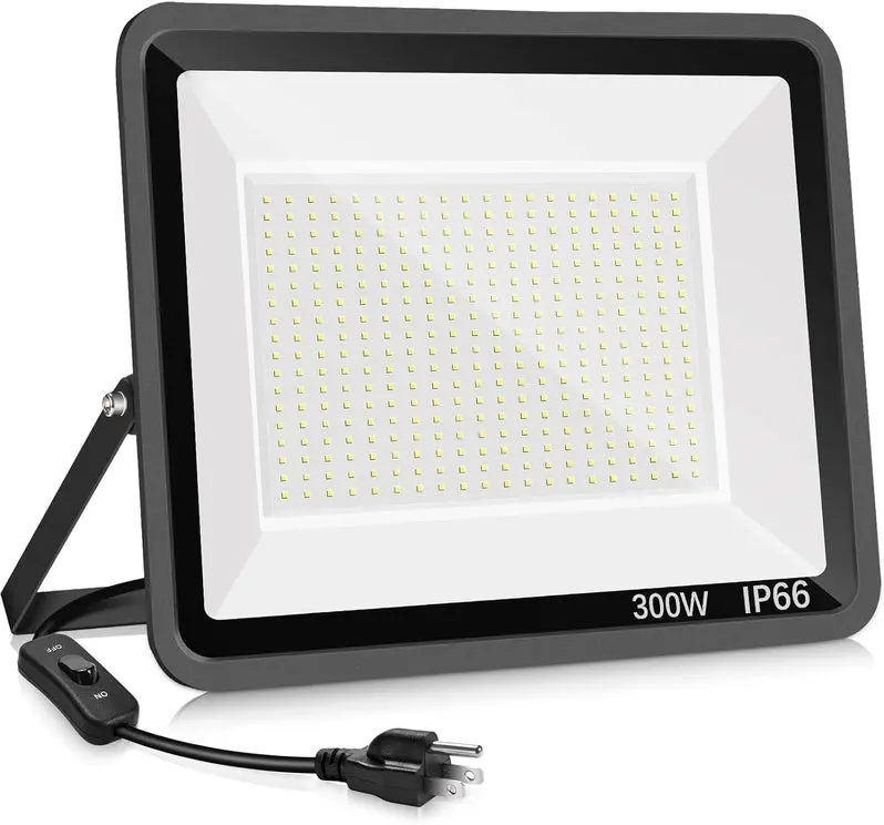 3-Pack Super-Bright 200W LED Flood Lights – IP66 Waterproof Exterior Security Lighting, 22,800 Lumens, 5000K Daylight White for Yard, Garden & Sports Areas