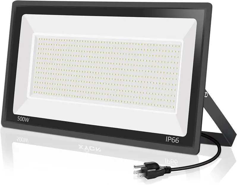 3-Pack Super-Bright 200W LED Flood Lights – IP66 Waterproof Exterior Security Lighting, 22,800 Lumens, 5000K Daylight White for Yard, Garden & Sports Areas