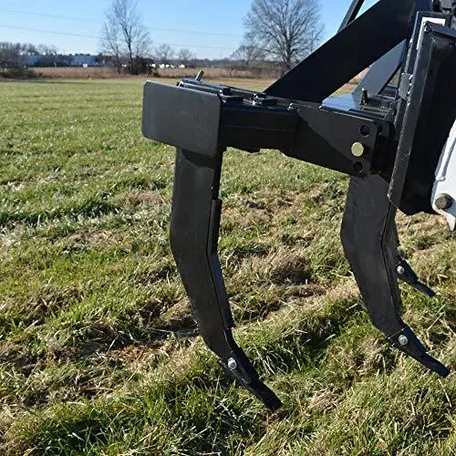 3-Shank Subsoiler Ripper – Tractor-Mounted Ground Breaker Compatible with Category 1 & 2 Quick Hitches
