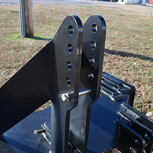 3-Shank Subsoiler Ripper – Tractor-Mounted Ground Breaker Compatible with Category 1 & 2 Quick Hitches