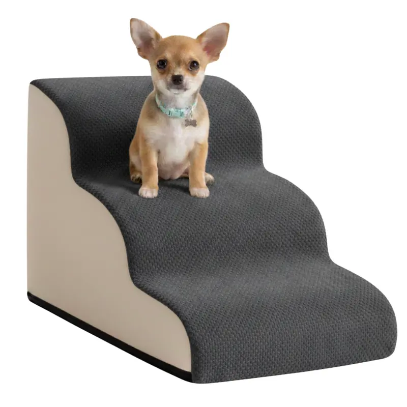 3-Step Lightweight Pet Staircase for Easy Access to Furniture 2