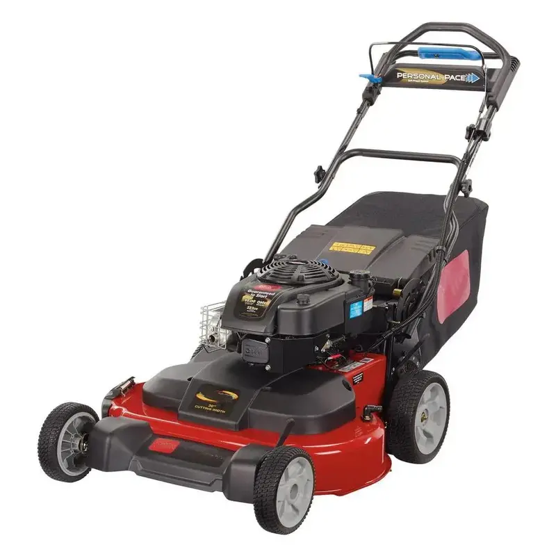 30-Inch Gas-Powered Self-Propelled Lawn Mower – Variable Speed Control for Effortless Mowing