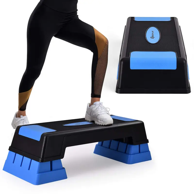 30-Inch Height-Adjustable Aerobic Stepper with 5-, 7-, and 9-Level Risers 2