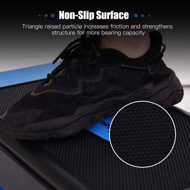 30-Inch Height-Adjustable Aerobic Stepper with 5-, 7-, and 9-Level Risers