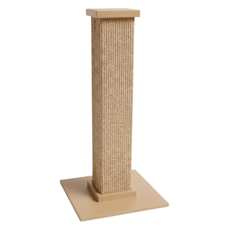 30-Inch Sisal Cat Scratching Post – Stable Square Base and Durable Wrap Design 2
