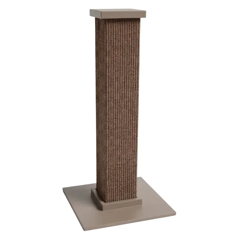 30-Inch Sisal Cat Scratching Post – Stable Square Base and Durable Wrap Design