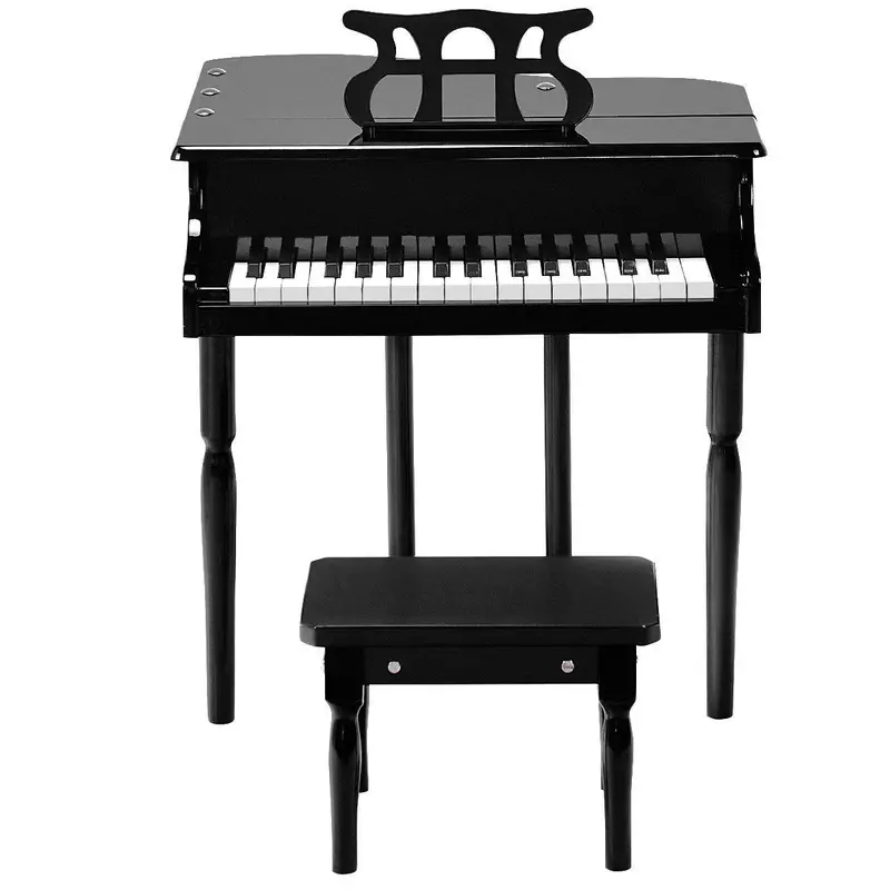 30-Key Wooden Toy Piano – Classic Children’s Grand Piano for Early Music Learning